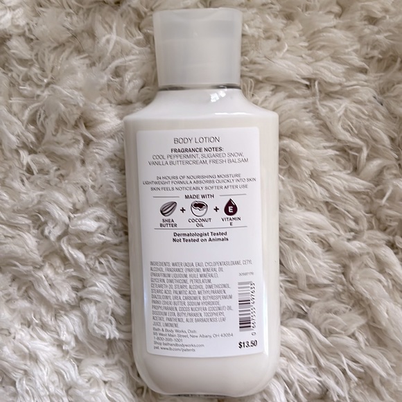 NWT BBW Body Lotion TWISTED PEPPERMINT - Picture 2 of 2